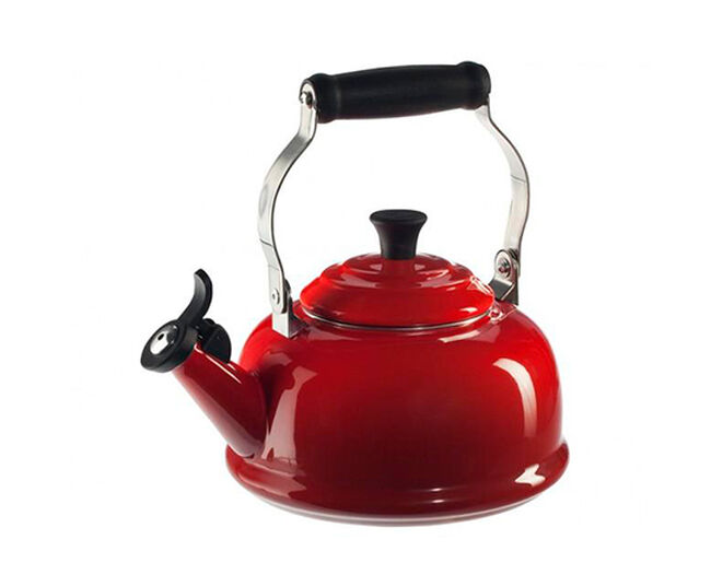 Chaleira com Apito 1,6L Le Creuset Vermelha