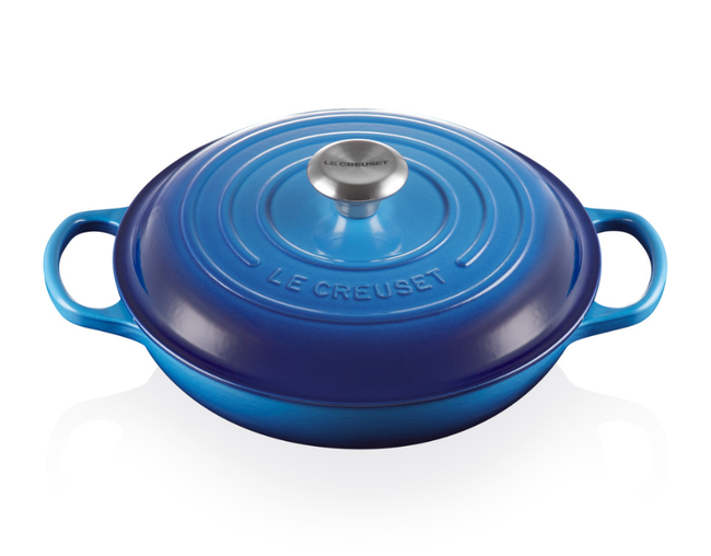Caçarola Buffet 26cm Signature Azure Blue, Le Creuset
