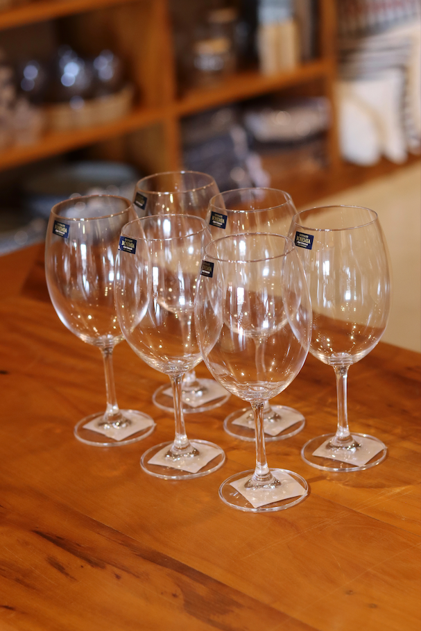 Taça de Cristal p/ Vinho 450ml Linha Bohemia Lyor