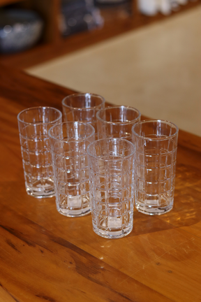 Copo Alto de Vidro Square 360ml Lyor