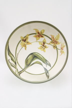 Bowl Decorado Orquídea Alleanza