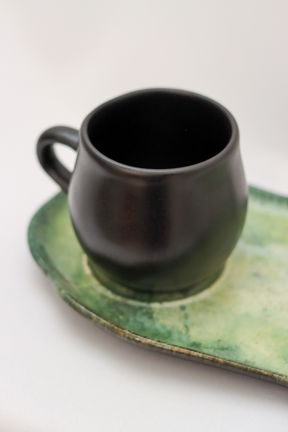 Jogo de Lanche Oreon Green com Xícara Scalla