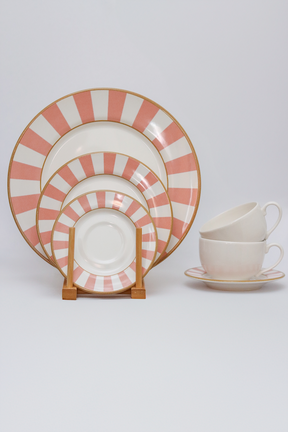 Xícara de Chá c/ Pires Strip Plus Alleanza