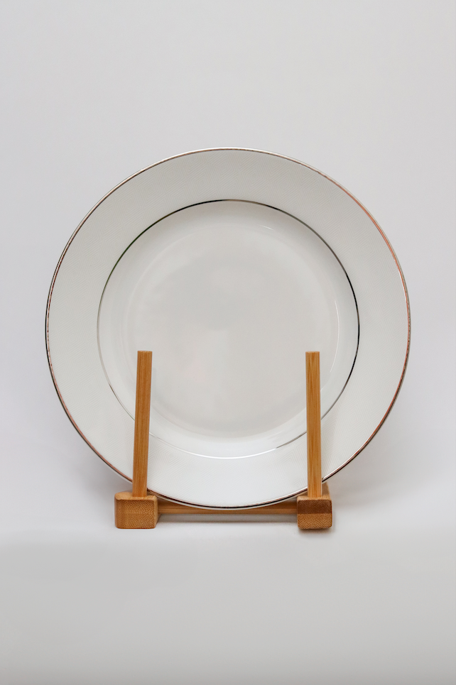 Prato Sobremesa Porcelana Diamond Oxford