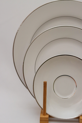 Prato Sobremesa Porcelana Diamond Oxford