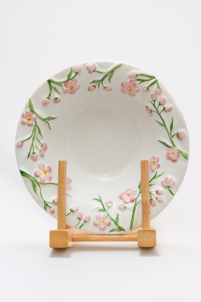 Bowl Paris Relevo Rosa Luiz Salvador