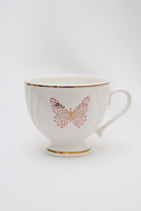 Xícara de Chá C/ Pires Encantada Oxford