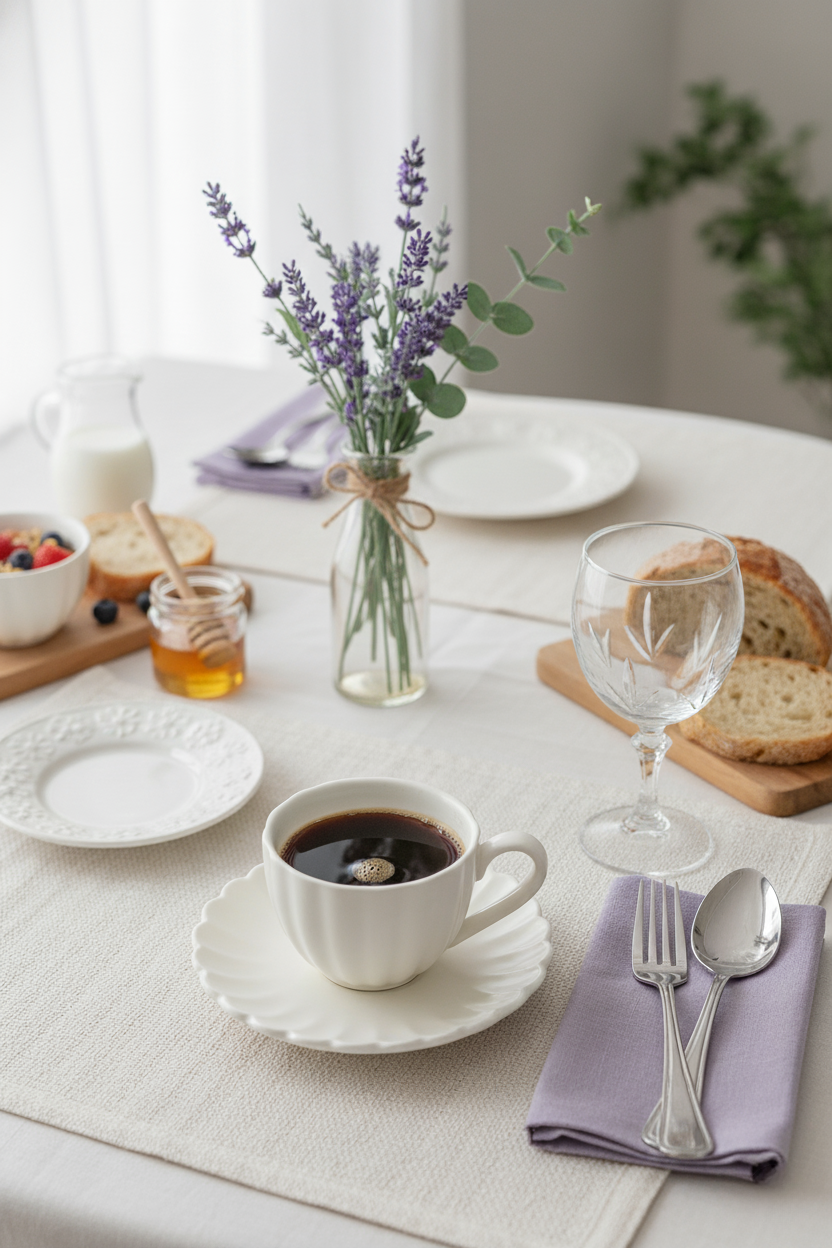 Jogo 2 Xícaras de Café com Pires Pétalas, Wolff