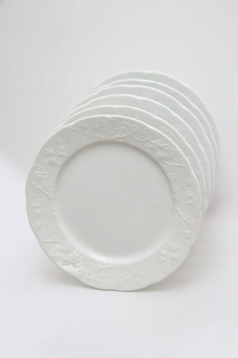 Jogo de 6 Pratos Rasos  Limoges, Wolff