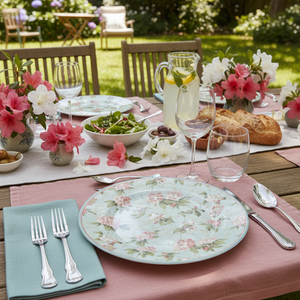 Jogo 6 Pratos Rasos Sweet Vintage Plus, Alleanza