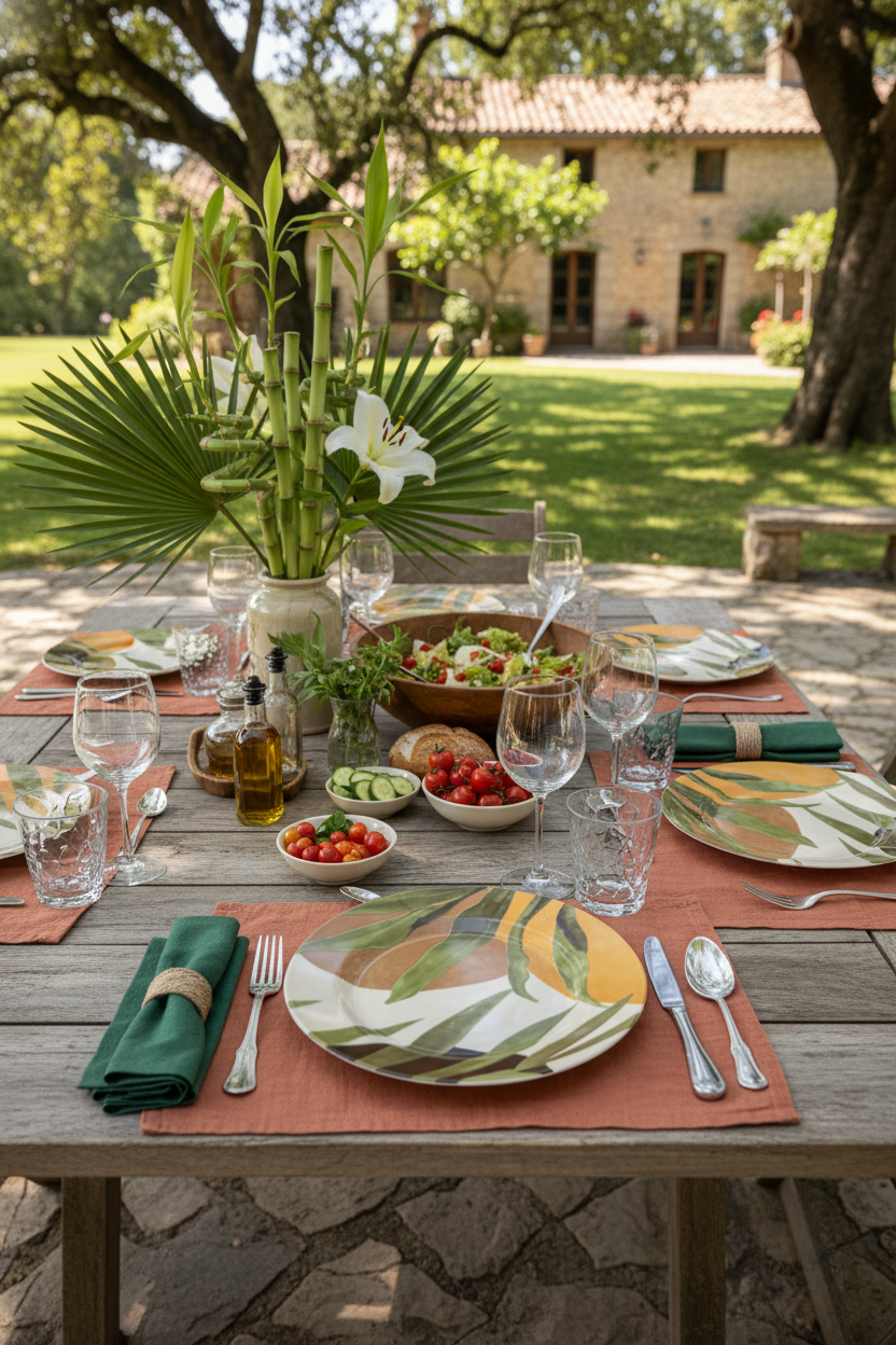 Jogo 6 Pratos Rasos Atlântica Acetinado Plus Alleanza