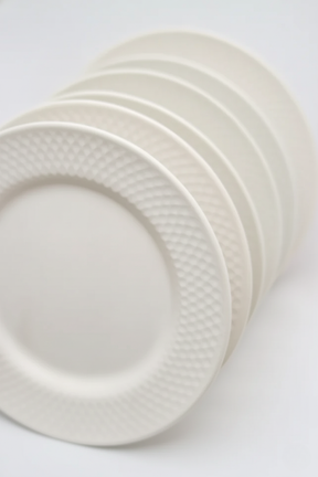 Jogo 6 Pratos de Sobremesa Split White Plus, Alleanza