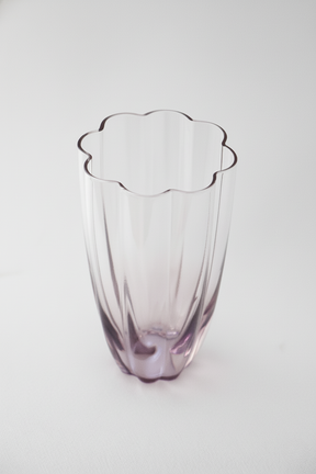Copo de Vidro Miami Transparente Lilás 480ml
