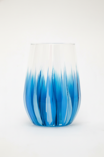 Copos de Cristal Pincelados à Mão