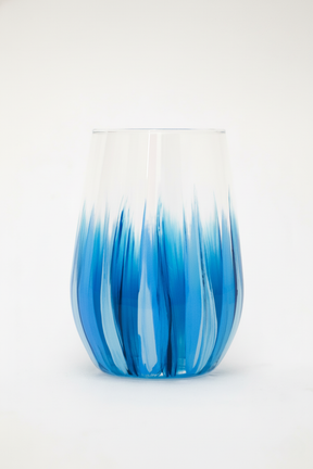 Copos de Cristal Pincelados à Mão