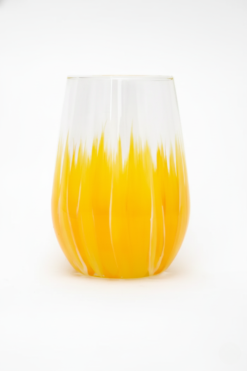 Copos de Cristal Pincelados à Mão