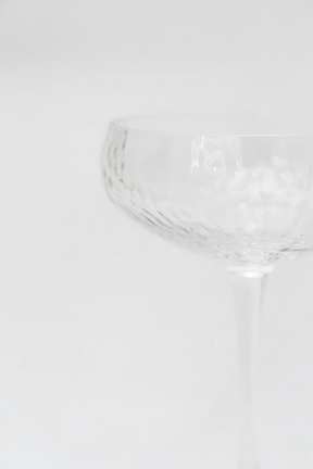 Jogo 2 Taças de Cristal Petra Coupe Martelado, Lyor