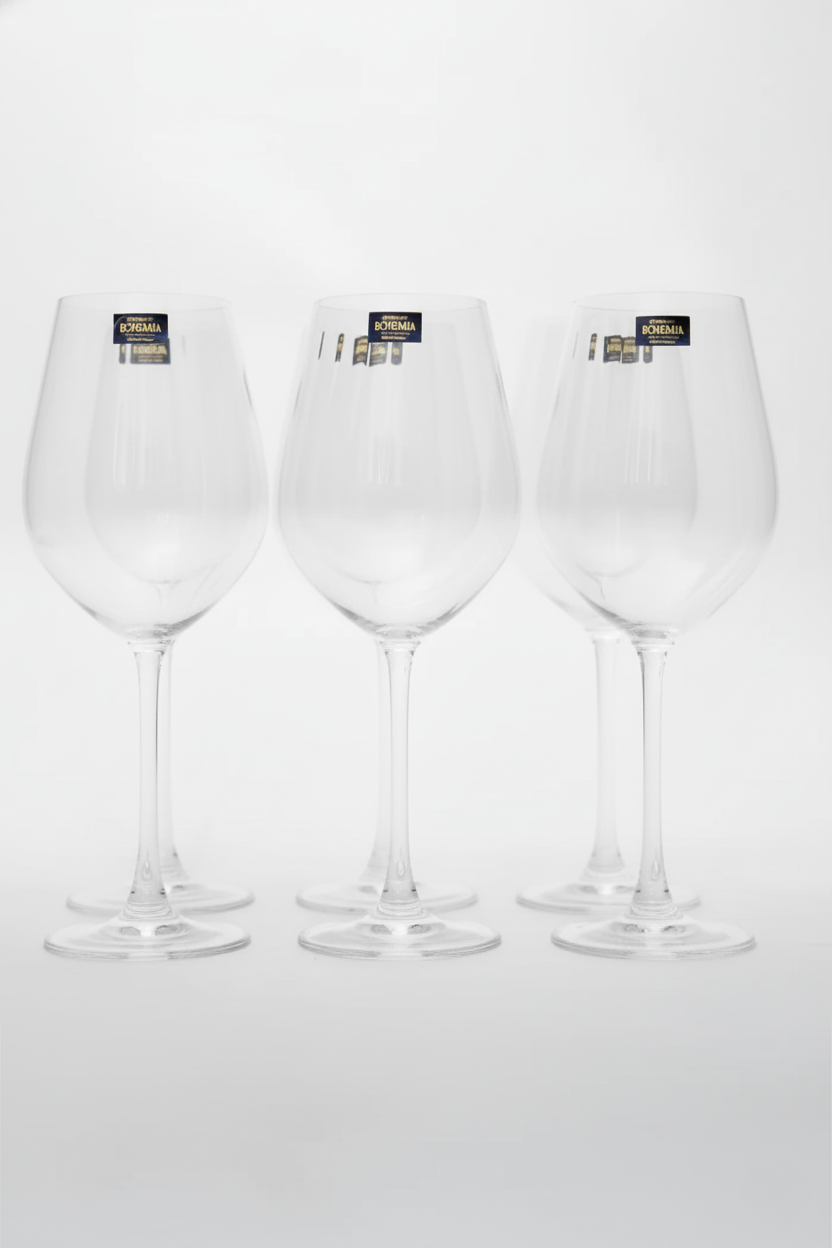 Jogo 6 Taças de Cristal p/ Água 650ml Columbia Optic, Lyor