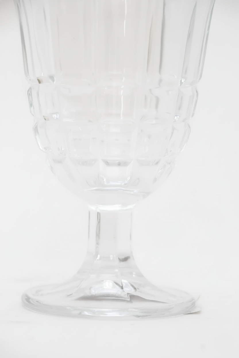 Jogo 6 Taças de Vidro p/ Água Calcutá 200ml, Lyor