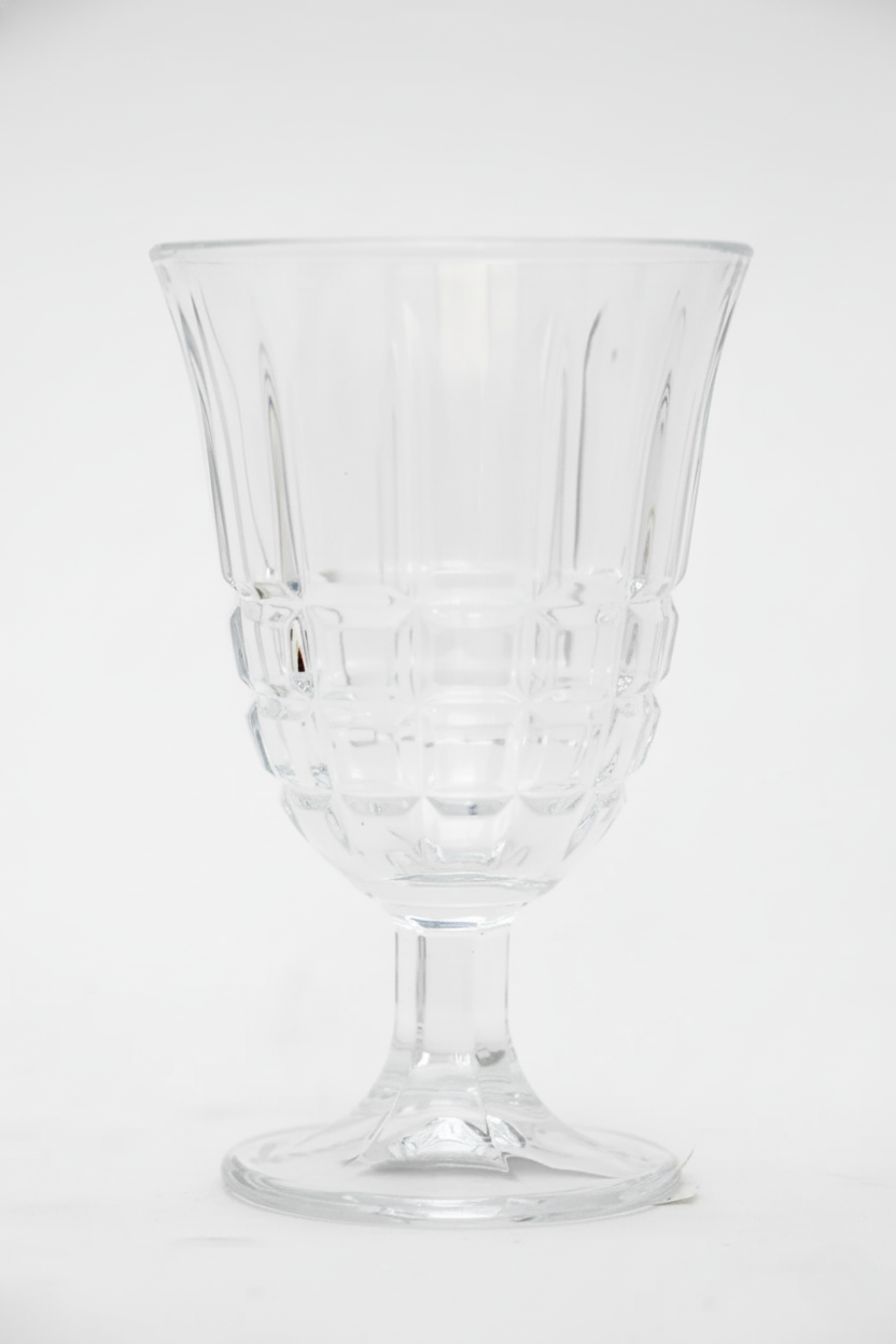 Jogo 6 Taças de Vidro p/ Água Calcutá 200ml, Lyor