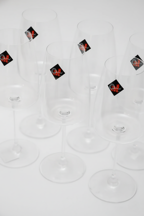 Jogo 6 Taças de Cristal Petra para Água 420ml, Oxford