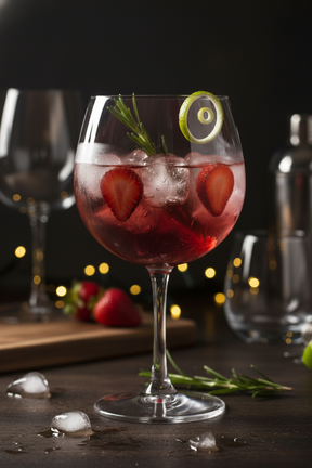 Jogo 6 Taças de Cristal p/ Gin 600ml Linha Bohemia, Lyor