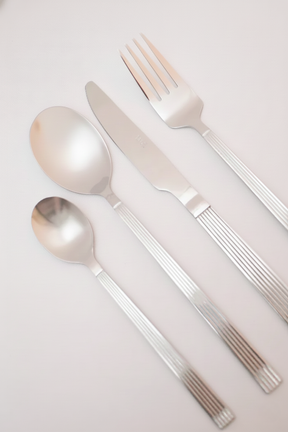 Faqueiro 16 Peças de Aço Inox Athenas, Lyor