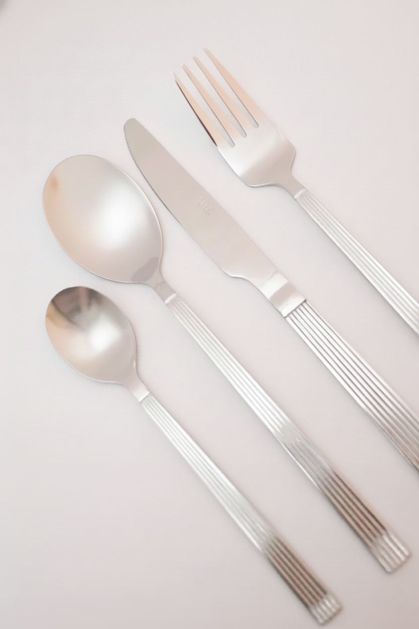 Faqueiro 16 Peças de Aço Inox Athenas, Lyor