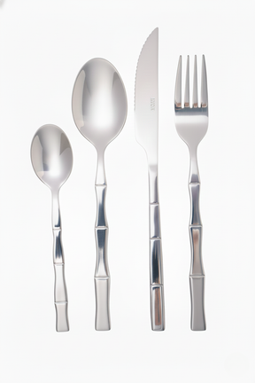 Faqueiro 16 peças Aço Inox Bambu Elegant, Lyor
