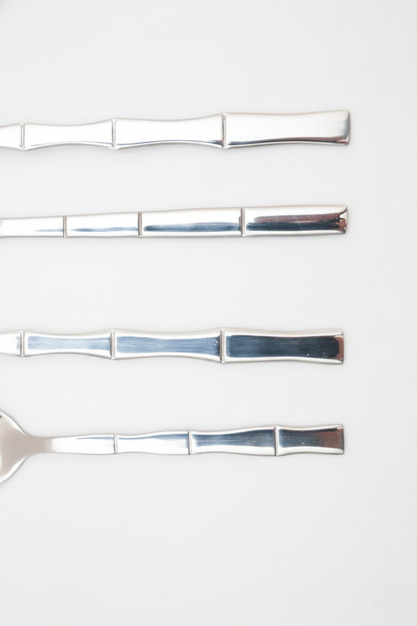 Faqueiro 16 peças Aço Inox Bambu Elegant, Lyor