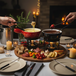 Aparelho de Fondue 8 peças, Lyor