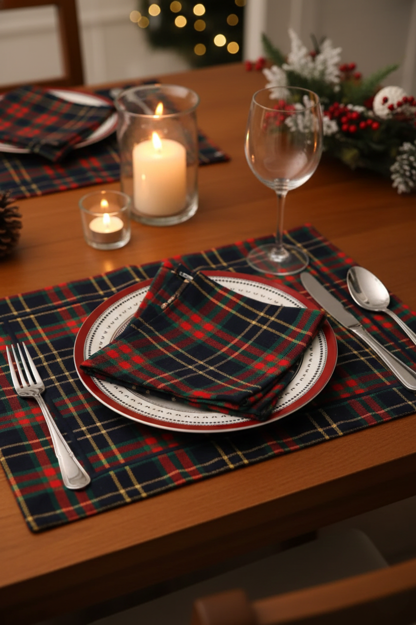 Guardanapo Xadrez Leon, Mameg