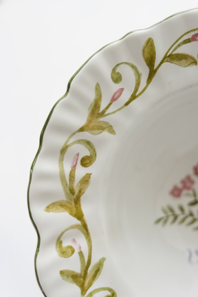 Jogo 6 Pratos Fundos Dolce Fiore, Maison Blanche