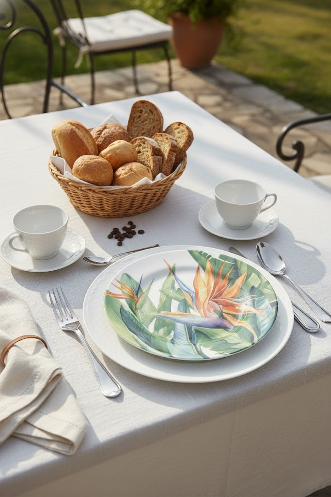 Jogo 6 Pratos de Sobremesa Estrelitzia Plus, Alleanza