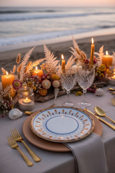 Jogo 6 Pratos Rasos Sardine Maison Blanche