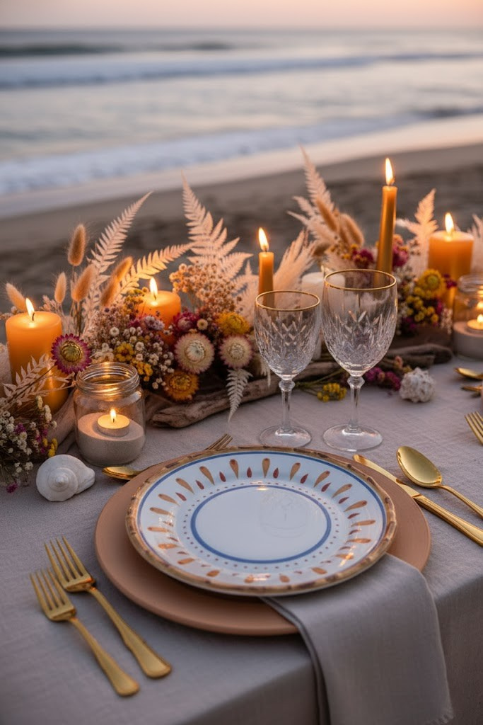 Jogo 6 Pratos Rasos Sardine Maison Blanche