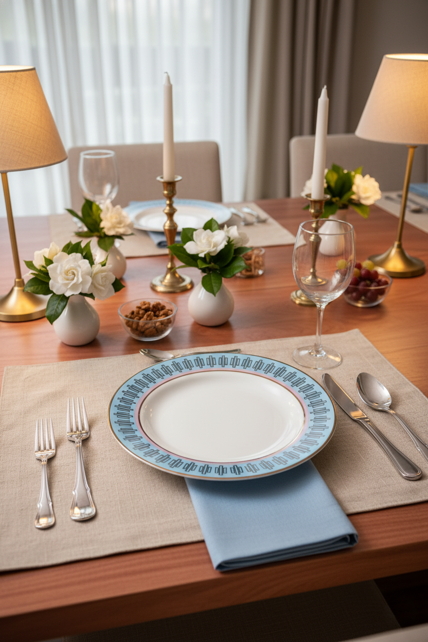 Jogo 6 Pratos Rasos Cosmopolitan, Oxford