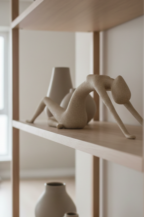 Escultura em Polirresina Yoga Mart