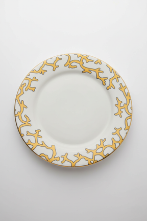 Jogo 6 Pratos de Sobremesa Coral Blue, Scalla