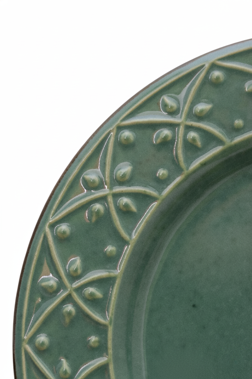 Jogo 6 Pratos de Sobremesa Malaquita, Oxford