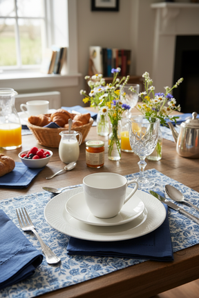 Xícara De Chá c/ Pires Clean Porcelana, Lyor