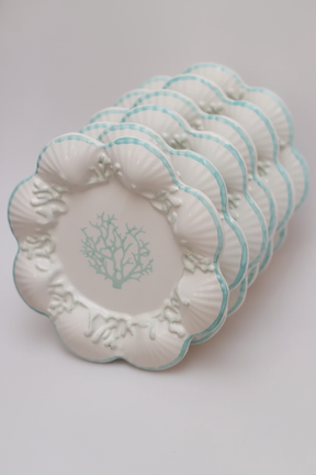 Jogo 6 Pratos de Sobremesa Al Mare, Scalla