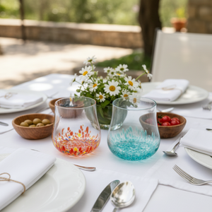 Jogo 2 Copos de Vidro Festa, Fracalanza