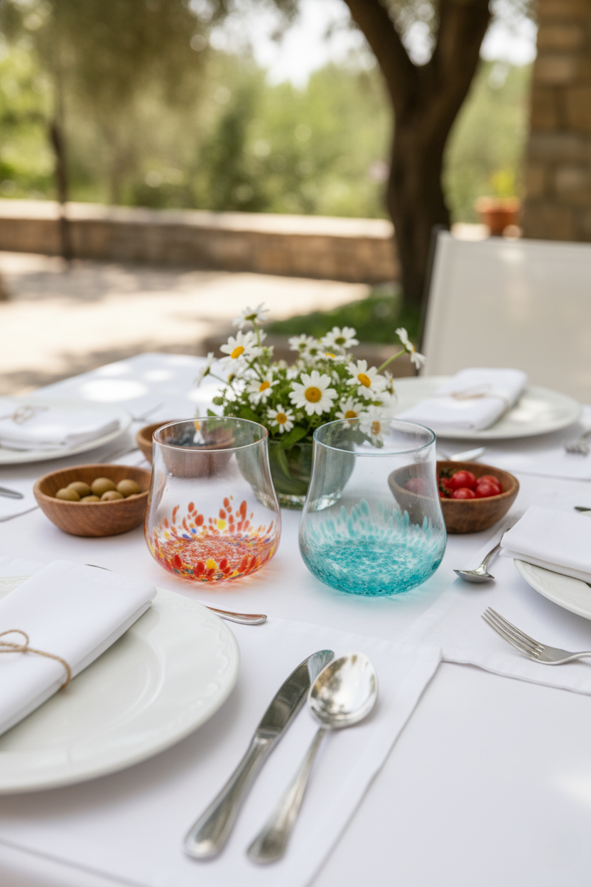 Jogo 2 Copos de Vidro Festa, Fracalanza