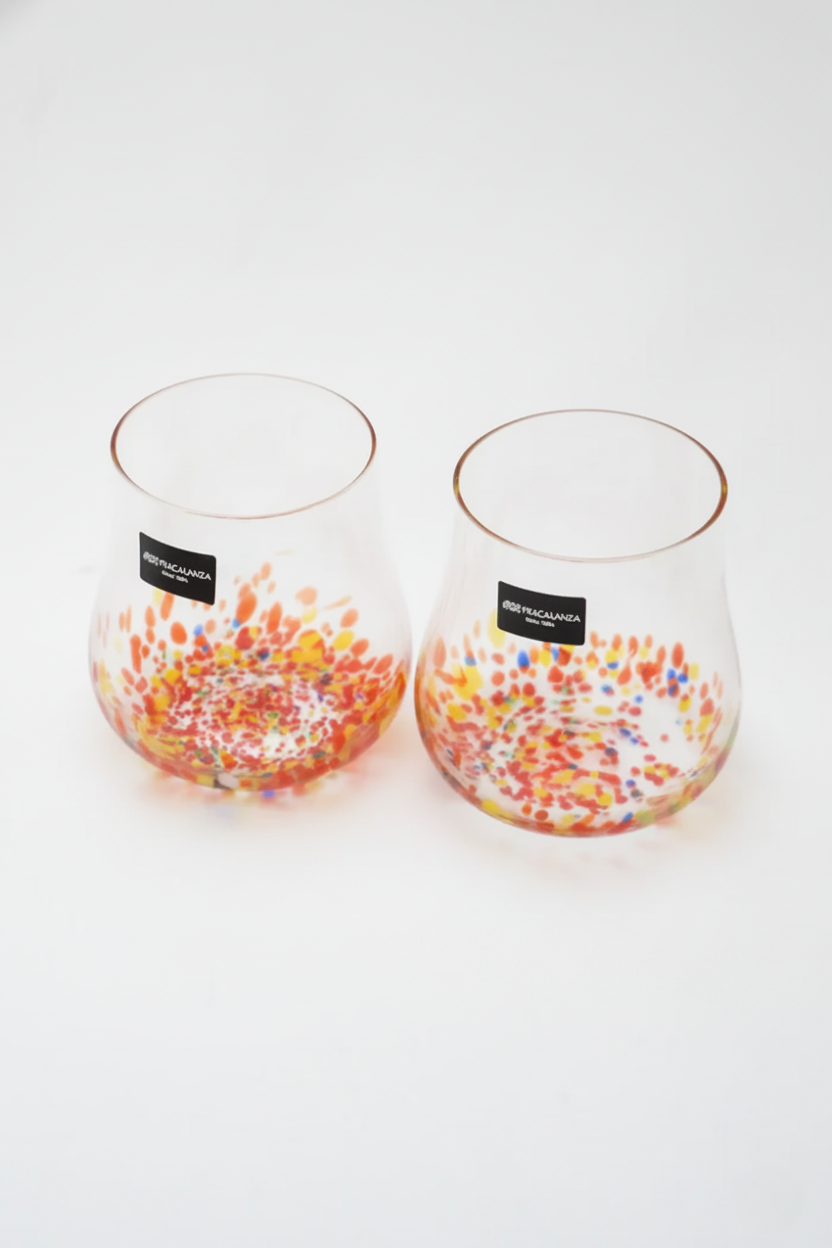 Jogo 2 Copos de Vidro Festa, Fracalanza