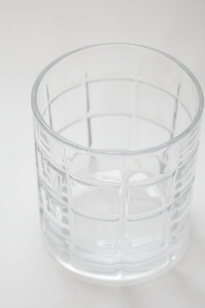 Jogo 6 Copos Cristal Square 330ml, Lyor