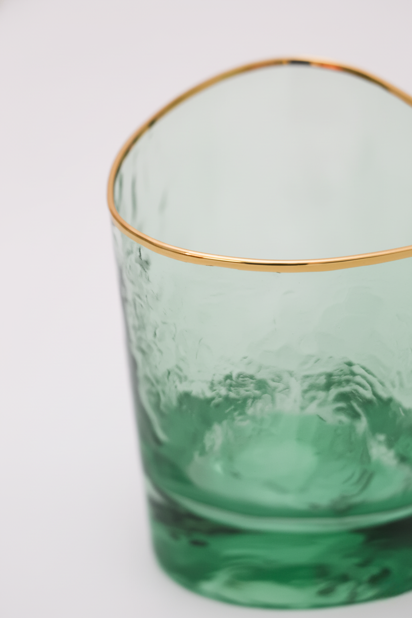 Copo de Vidro Amazônia Ouro 330ml