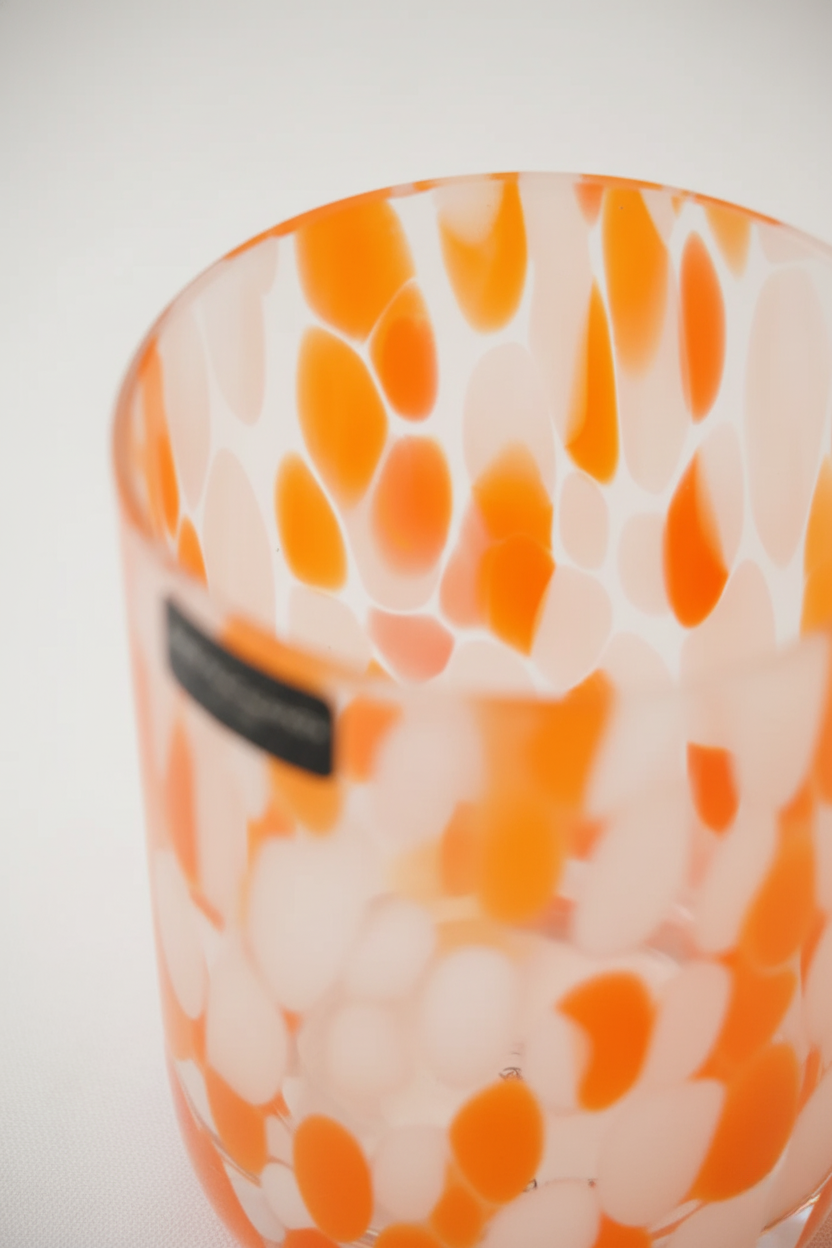 Jogo 2 Copos de Vidro Aquarelle 320ml, Fracalanza