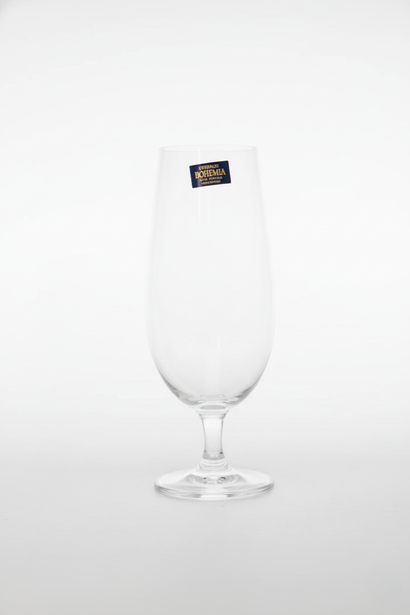Jogo 6 Taças de Cristal p/ cerveja linha Bohemia 380ml, Lyor