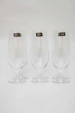 Jogo 6 Taças de Cristal p/ cerveja linha Bohemia 380ml, Lyor